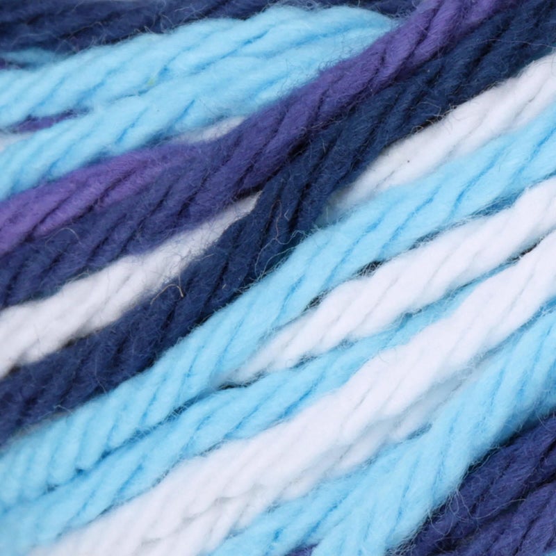 Lily Sugar 'N Cream The Original Ombre Yarn, 2oz, Gauge 4 Medium, 100% Cotton, Moondance - Machine Wash & Dry - Image 2